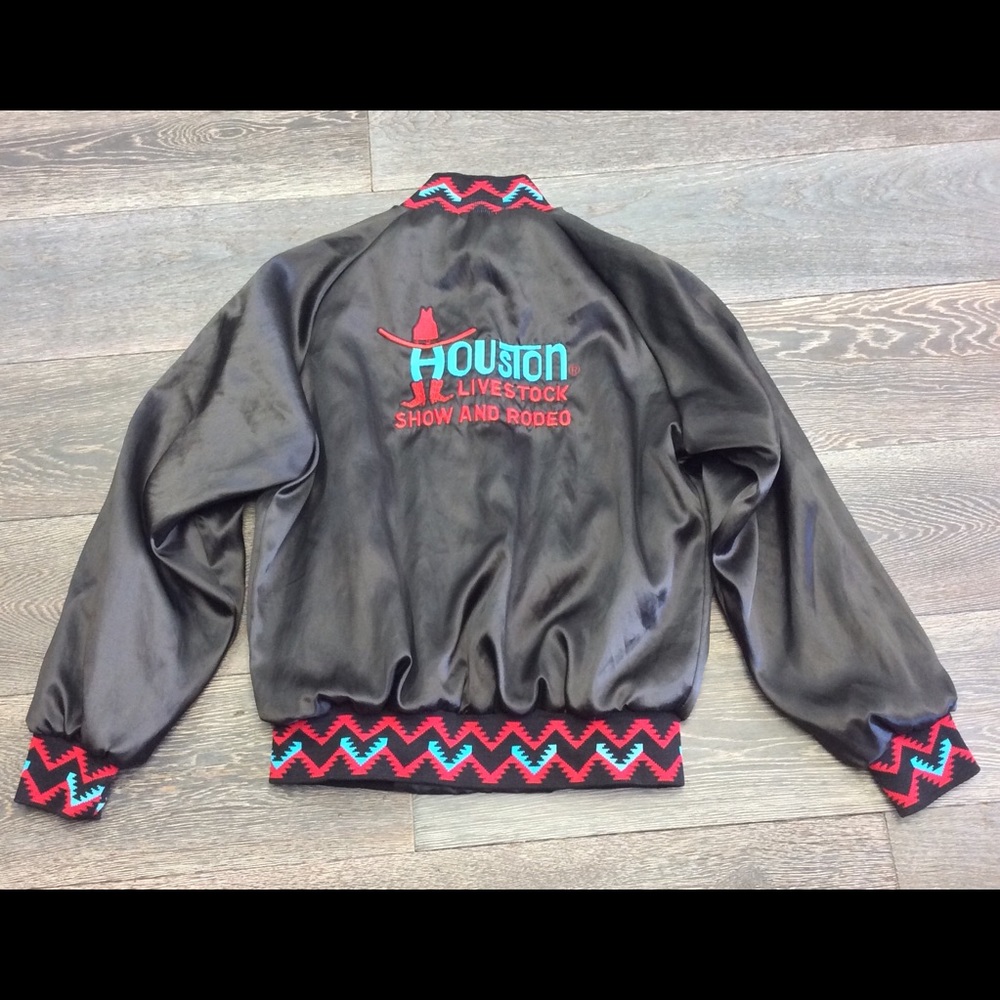Vintage Houston Livestock show & Rodeo jacket Sz M